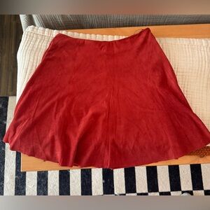 BB Dakota Burnt Orange Skirt